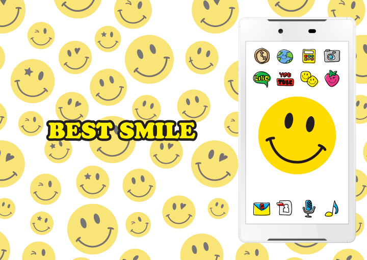 Best Smile Super Normal きせかえ壁紙総合専門サイト Cmn Detail Ktouch Set V02 21027