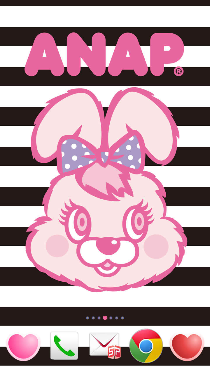 Stripe Pompomちゃん Liveux詳細ページ Anap Cmn Detail Lux Set